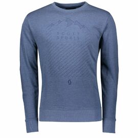 Толстовка 10 Casual, длинный рукав, ensign heather blue(синий), 2019, 266224-5903, Вариант УТ-00143199: Размер: M, изображение  - НаВелосипеде.рф