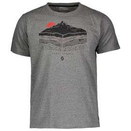 Велофутболка SCOTT 10 Graphic, короткий рукав, heather grey(серый вереск), 2019, 270684-2171, Вариант УТ-00143233: Размер: L, изображение  - НаВелосипеде.рф