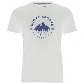 Велофутболка SCOTT 40 Casua,l короткий рукав, белый, 2019, 266218-0002, Вариант УТ-00143192: Размер: L, изображение  - НаВелосипеде.рф