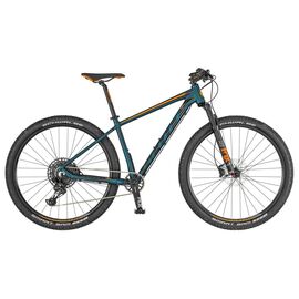 Горный велосипед Scott Aspect 900 29" 2019, Вариант УТ-00143384: Рама: L / 56 (Рост: 177–188 см), Цвет: зелено-оранжевый, изображение  - НаВелосипеде.рф