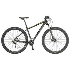 Горный велосипед Scott Aspect 910 29" 2019, Вариант УТ-00143385: Рама: M (Рост: 167 – 177 см), Цвет: черный/бронзовый, изображение  - НаВелосипеде.рф
