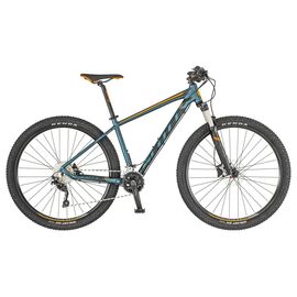 Горный велосипед Scott Aspect 920 29" 2019, Вариант УТ-00153895: Рама: L / 56 (Рост: 177–188 см), Цвет: зелено-оранжевый, изображение  - НаВелосипеде.рф