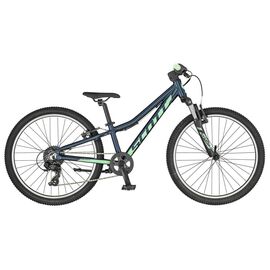 Подростковый велосипед Scott Contessa 24" 2019, Вариант УТ-00143467: Возраст: 9-11 (Рост: 130-145 см), Цвет: синий, изображение  - НаВелосипеде.рф