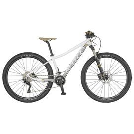 Женский велосипед Scott Contessa Scale 20  27,5" 2019, Вариант УТ-00153918: Рама: M/ 54 (Рост: 169–179 см), Цвет: серебристый, изображение  - НаВелосипеде.рф