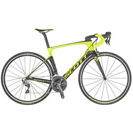 Шоссейный велосипед Scott Foil 20 28" 2019, Вариант УТ-00143416: Рама: XL / 58 (Рост: 185–198 см), Цвет: желто-черный , изображение  - НаВелосипеде.рф