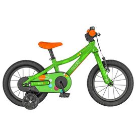 Детский велосипед Scott Roxter 14" 2019, Вариант УТ-00143475: Возраст: 3-5 (Рост: 90-110 см), Цвет: зеленый, изображение  - НаВелосипеде.рф