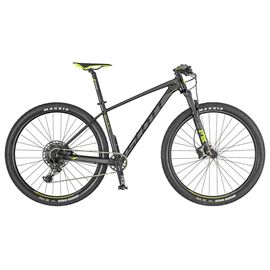 Горный велосипед Scott Scale 950 29" 2019, Вариант УТ-00143356: Рама: L (Рост: 177–188 см), Цвет: черный/желтый, изображение  - НаВелосипеде.рф