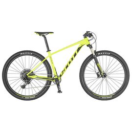 Горный велосипед Scott Scale 980 29" 2019, Вариант УТ-00143361: Рама: S / 52 (Рост: 162–173 см), Цвет: черно-белый, изображение  - НаВелосипеде.рф