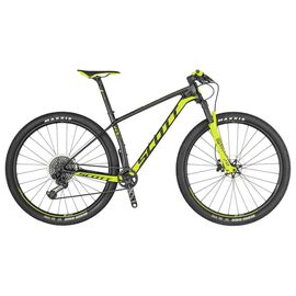 Горный велосипед Scott Scale RC 900 World Cup 29" 2019, Вариант УТ-00143352: Рама: L / 56 (Рост: 177–188 см), Цвет: черно-желтый, изображение  - НаВелосипеде.рф