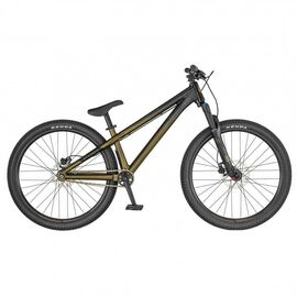 Горный велосипед Scott Voltage YZ 0.1 26" 2019, Вариант УТ-00143382: Рама: onesize, Цвет: черно-зеленый, изображение  - НаВелосипеде.рф