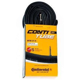 Камера велосипедная Continental Workshop MTB 27.5", 47-584 / 62-584, S42, спортниппель, 0182351, изображение  - НаВелосипеде.рф