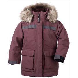 Куртка детская Didriksons HEIJKNSKJOLD, бургундия, 501886, Вариант УТ-00135867: Рост: 100, изображение  - НаВелосипеде.рф