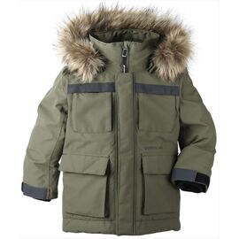 Куртка детская Didriksons NORDENSKIOLD, серо-зелёный, 501887, Вариант УТ-00136072: Рост: 100, изображение  - НаВелосипеде.рф