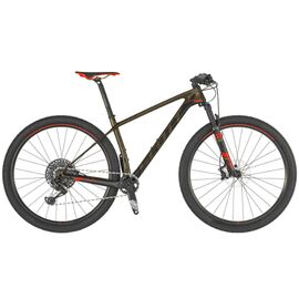Горный велосипед Scott Scale 910 29" 2019, 269728, Вариант УТ-00156445: Рама: L (Рост: 170-180 см), Цвет: коричневый/черный/красный, изображение  - НаВелосипеде.рф