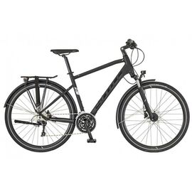 Городской велосипед Scott Sub Sport 20 Men 28" 2019, Вариант УТ-00156477: Рама: (Рост 175-185 см), Цвет: черный/серый, изображение  - НаВелосипеде.рф