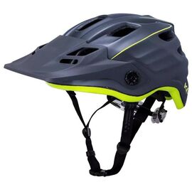 Шлем велосипедный KALI ENDURO/MTB MAYA2.0 REVOLT, черно-неоновый матовый 2019, 02-419147, Вариант УТ-00128927: Размер: 55-61см , изображение  - НаВелосипеде.рф