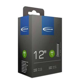 Велокамера Schwalbe AV1, 12"х1.75-2 1/4, 47/62-203, Schraeder, 10405310, изображение  - НаВелосипеде.рф