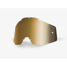 Линза для велоочков 100% Racecraft/Accuri/Strata Anti-Fog Mirror True Gold, 51002-074-02, изображение  - НаВелосипеде.рф