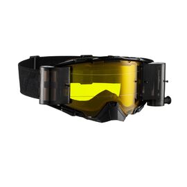 Маска велосипедная Leatt Velocity 6.5 Roll-Off Black/Grey Yellow, 8019100051, изображение  - НаВелосипеде.рф