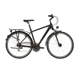 Туристический велосипед KELLYS Carson 40 28" 2019, Вариант УТ-00157446: Рама: 500 мм (Рост: 168 - 182 см), Цвет: черный, изображение  - НаВелосипеде.рф