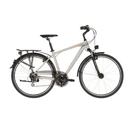 Туристический велосипед KELLYS Carson 60 28" 2019, Вариант УТ-00157441: Рама: 460 мм (Рост: 158 - 172 см), Цвет: серый, изображение  - НаВелосипеде.рф