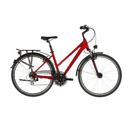 Туристический велосипед KELLYS Cristy 40 28" 2019, Вариант УТ-00157437: Рама: 500 мм (Рост: 166 - 179 см), Цвет: красный, изображение  - НаВелосипеде.рф