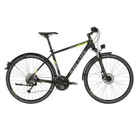 Кроссовый велосипед KELLYS Phanatic 40 28" 2019, Вариант УТ-00157419: Рама: 21" (Рост: 177 - 190 см), Цвет: черный, изображение  - НаВелосипеде.рф