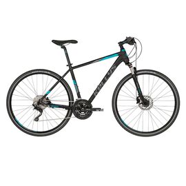 Кроссовый велосипед KELLYS Phanatic 70 28" 2019, Вариант УТ-00157416: Рама: 21" (Рост: 177 - 190 см), Цвет: черный, изображение  - НаВелосипеде.рф