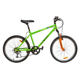 Подростковый велосипед Gravity EXPEDITION 24" 2019, Вариант УТ-00153223: Возраст: 8 — 13 лет (Рост: 126-155 см), Цвет: зеленый, изображение  - НаВелосипеде.рф