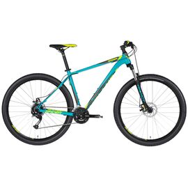Горный велосипед KELLYS Spider 10 29" 2019, Вариант УТ-00157399: Рама: S (Рост: 164-177 см) Цвет: Turquoise, изображение  - НаВелосипеде.рф
