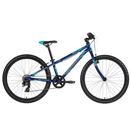 Подростковый велосипед KELLYS Kiter 30 24" 2019, Вариант УТ-00158191: Рама: 11" (Рост: 120-140 см), Цвет: Deep blue, изображение  - НаВелосипеде.рф