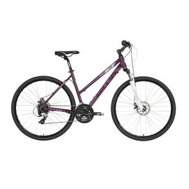 Кроссовый велосипед KELLYS Clea 70 28" 2019, Вариант УТ-00158235: Рама: 19" (Рост: 168 - 181 см), Цвет: фиолетовый, изображение  - НаВелосипеде.рф