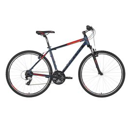 Кроссовый велосипед KELLYS Cliff 30 28" 2019, Вариант УТ-00158216: Рама: L (Рост: 177 - 191 см), Цвет: черный/оранжевый, изображение  - НаВелосипеде.рф