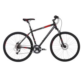 Кроссовый велосипед KELLYS Cliff 90 28" 2019, Вариант УТ-00158206: Рама: L (Рост: 178 - 191 см), Цвет: черный/красный, изображение  - НаВелосипеде.рф