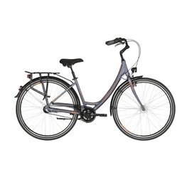Городской велосипед KELLYS Avenue 50 28" 2019, Вариант УТ-00158356: Рама: 430 мм (Рост: 157 - 171 см), Цвет: серый, изображение  - НаВелосипеде.рф
