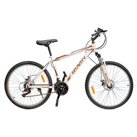 Горный велосипед Gravity CANYON 26" 2019, Вариант УТ-00158362: Рама: 19" (Рост: 172 — 176 см), Цвет: белый/бежевый, изображение  - НаВелосипеде.рф