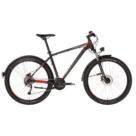 Горный велосипед KELLYS Spider 60 27.5" 2019, Вариант УТ-00158288: Рама: L (Рост: 183-193 см), Цвет: черный, изображение  - НаВелосипеде.рф