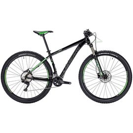 Велосипед женский Lapierre Edge 327W 27.5" 2019, Вариант УТ-00158929: Рама: M 40 cm (Рост 155 - 165 см), Цвет: черный/зеленый, изображение  - НаВелосипеде.рф