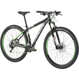 Горный велосипед Lapierre Edge 529 29" 2019, Вариант УТ-00158932: Рама: L (Рост: 176-186 см), Цвет: черный/зеленый, изображение  - НаВелосипеде.рф