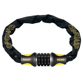 Велосипедный замок Onguard MASTIFF COMBO, цепь усиленная титаном, кодовый 1200 x 4мм, 8125, изображение  - НаВелосипеде.рф