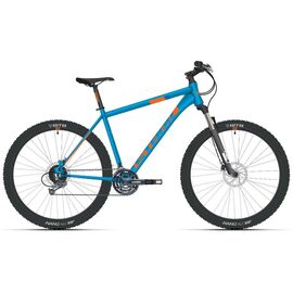 Горный велосипед Stark Armer 29.6 HD 29" 2019, Вариант УТ-00149112: Рама: 18" (Рост:  180 - 185 cm), Цвет: голубо-оранжевый, изображение  - НаВелосипеде.рф