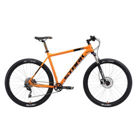 Горный велосипед Stark Krafter 29.7 HD 29" 2019, Вариант УТ-00149123: Рама: 18" (Рост: 165 - 175 см), Цвет: оранжево-черный , изображение  - НаВелосипеде.рф