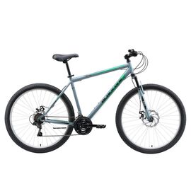 Горный велосипед Black One Onix 27.5 D 27,5" 2019, Вариант УТ-00130137: Рама: 16" (Рост: 1,50 — 1,65 м), Цвет: серый/оранжевый/белый, изображение  - НаВелосипеде.рф