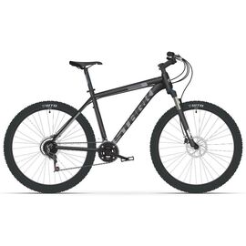 Горный велосипед Stark Tactic 27.5 HD 27,5" 2019, H000013763, Вариант УТ-00149137: Рама: 18" (Рост: 165 - 175 см), Цвет: чёрный/серый , изображение  - НаВелосипеде.рф