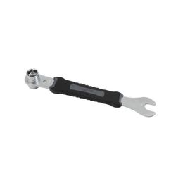 Ключ педальный Super B TB-MW50, 15mm, черная прорезиненая ручка, 883135, изображение  - НаВелосипеде.рф
