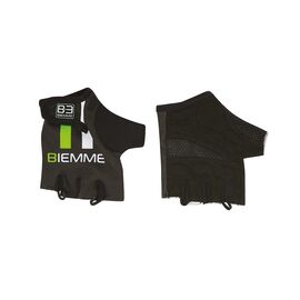 Велоперчатки Biemme Straps, черно-зеленые, 2019, A60J201M, Вариант УТ-00153686: Размер: L, изображение  - НаВелосипеде.рф