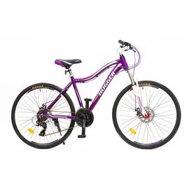 Горный велосипед HOGGER FOREVER MQ LADY 26" 2018 , Вариант УТ-00132797: Рама: 17" (Рост: 170-180 см), Цвет: фиолетовый, изображение  - НаВелосипеде.рф