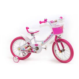Детский велосипед HOGGER F260 16" 2018, Вариант УТ-00132793: Возраст: 4 - 6 (Рост: 100 - 118 см), Цвет: розовый, изображение  - НаВелосипеде.рф