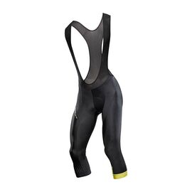 Велотрусы с лямками Mavic Cosmic Elite Knicker 3/4, черные, 2019, 393375, Вариант УТ-00137710: Размер: L, изображение  - НаВелосипеде.рф