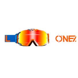 Маска велосипедная O´Neal B-30 Duplex Blue/White/Orange - Radium, 6032-113O, изображение  - НаВелосипеде.рф